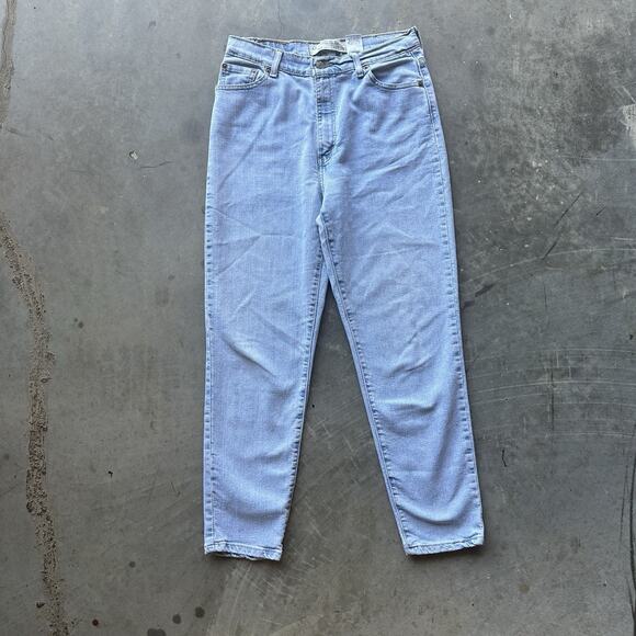 Vintage Levi’s 512 Mom Jeans Womens 12 Light Wash Denim Tapered 30x28 - Picture 2 of 11